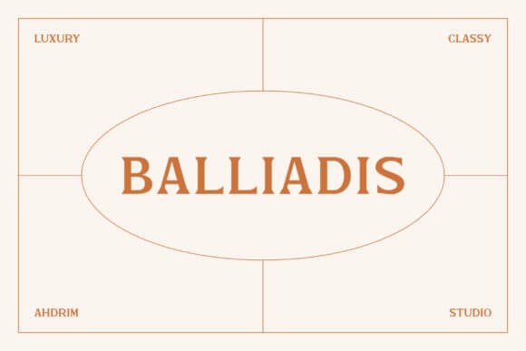 Balliadis Font