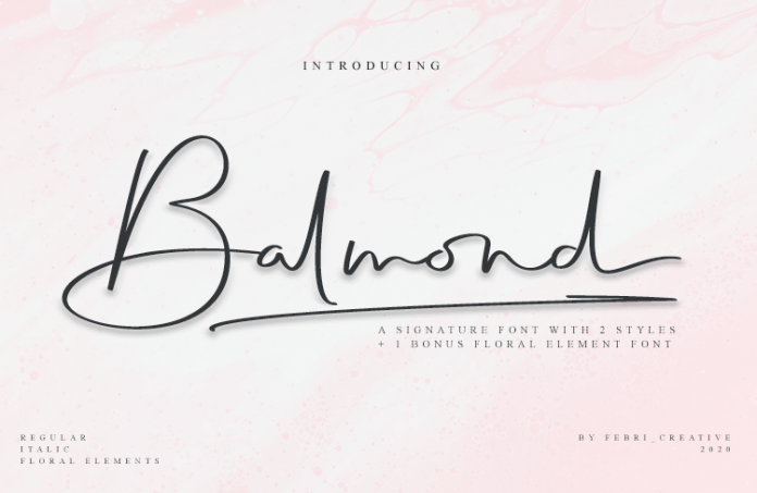Balmond Font