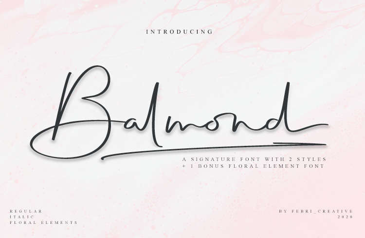 Balmond Font