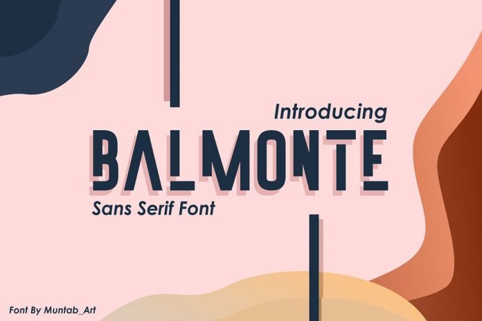 Balmonte Modern Font