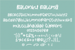Balonku Dalima Font
