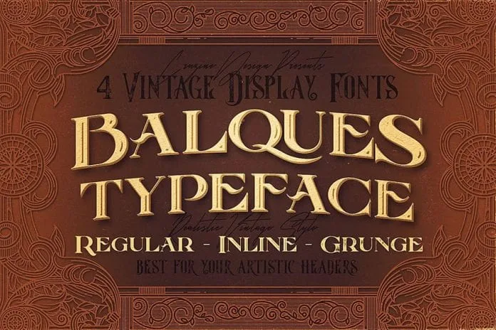 Balques Typeface Font
