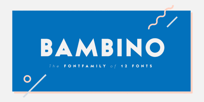 Bambino Font Family