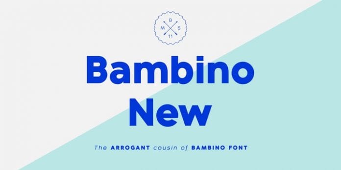 Bambino New Font Family
