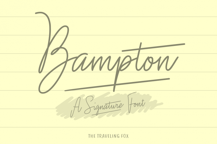 Bampton Font