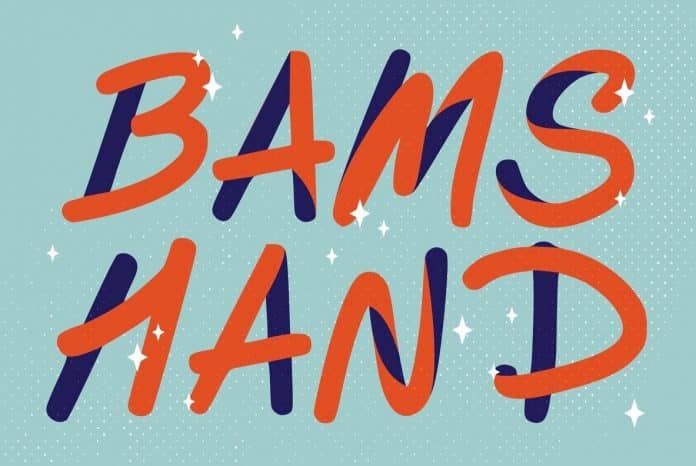 Bams Hand Font
