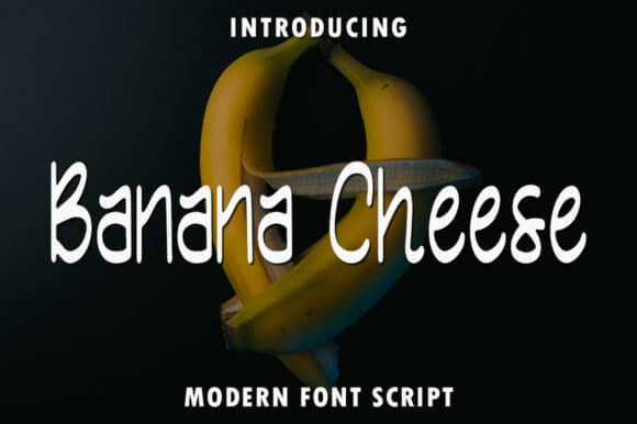 Banana Cheese Font