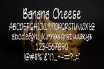 Banana Cheese Font