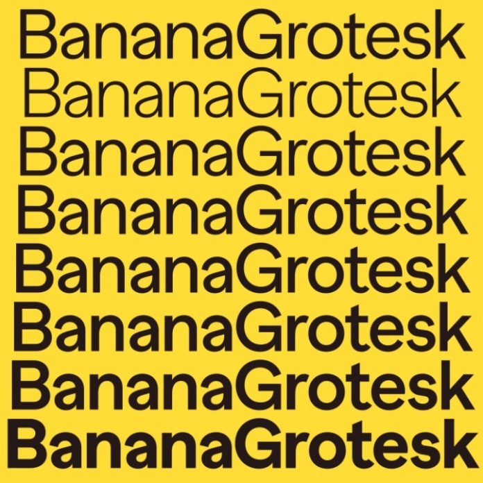 Banana Grotesk Font