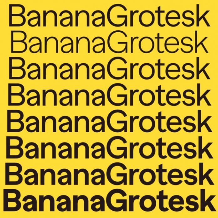 Banana Grotesk Font