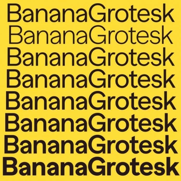 Banana Grotesk Font