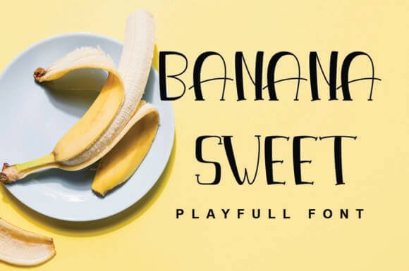 Banana Sweet Font