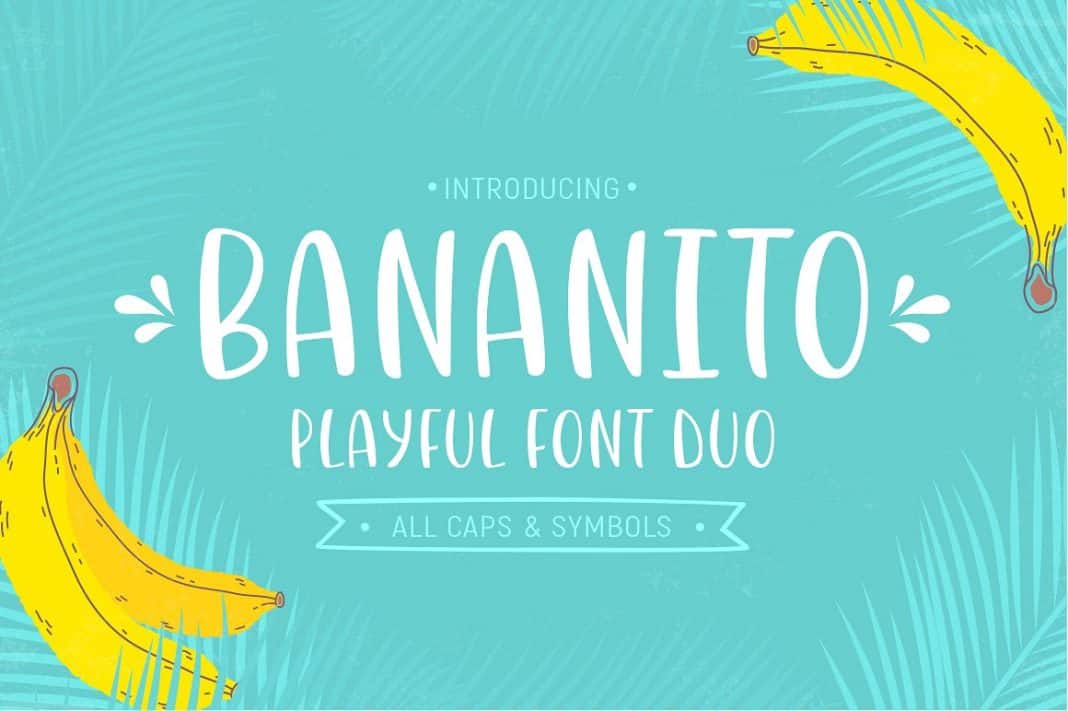 Bananito Font Duo Free