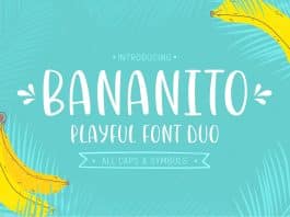 Bananito Font Duo Free