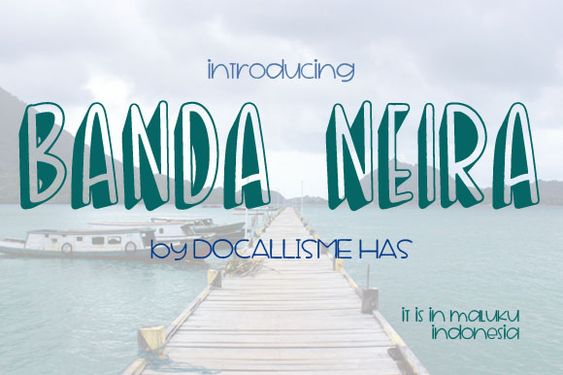 Banda Neira Font