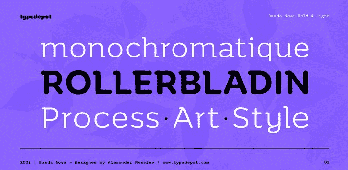 Banda Nova Font Family