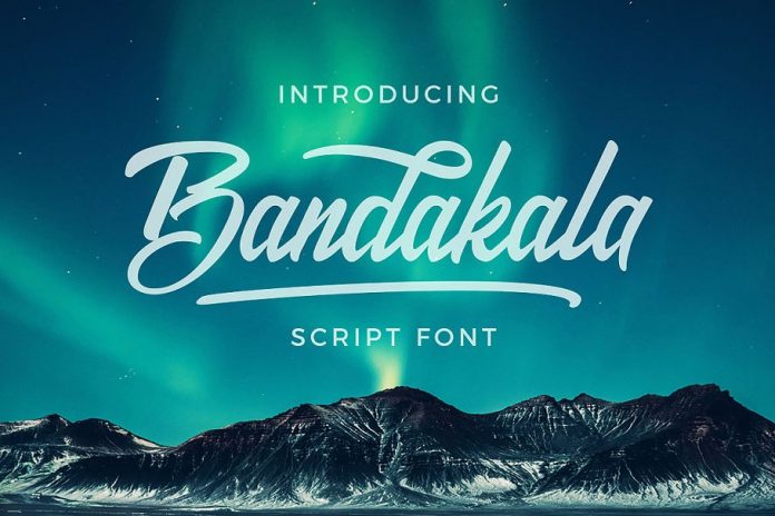 Bandakala Casual Script Font