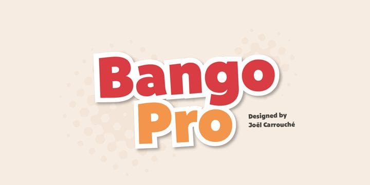 Bango Pro Font