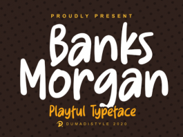 Banks Morgan Font