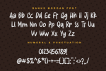 Banks Morgan Font