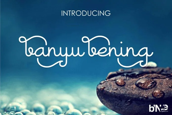 Banyu Bening Font