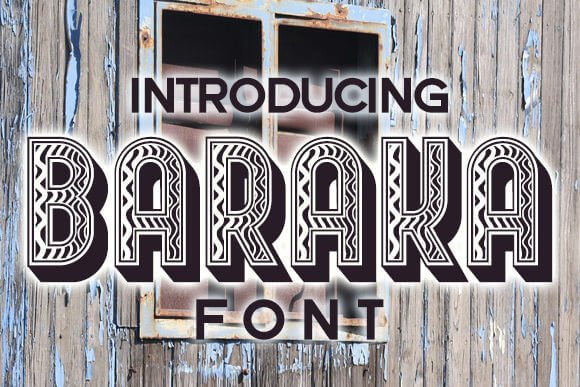 Baraka Font