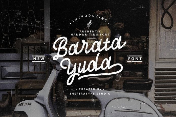 Baratayuda - Authentic Handwriting Font
