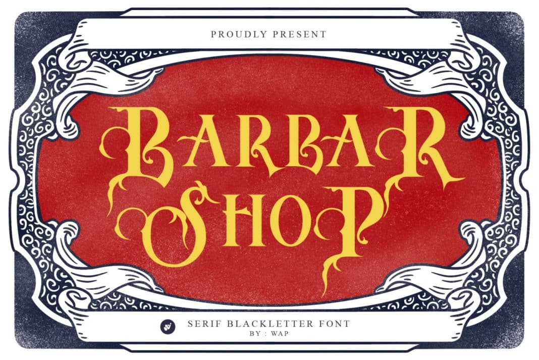 BarbaR ShoP Font
