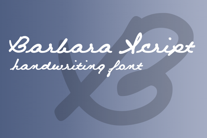 Barbara Script Font
