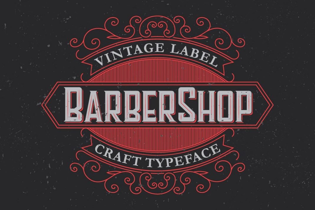 Barber Label Typeface