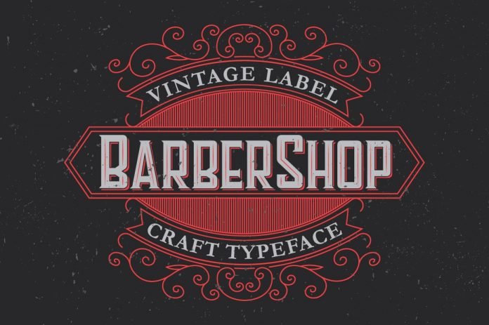 Barber Label Typeface