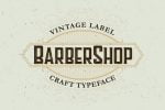 Barber Label Typeface