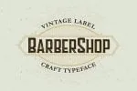 Barber Label Typeface
