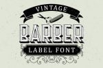 Barber Label Typeface