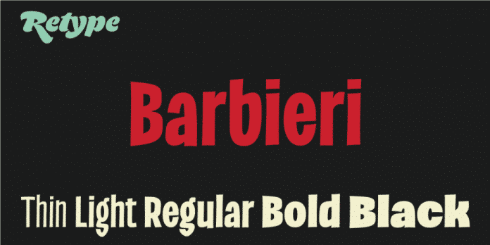 Barbieri Font