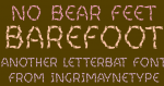 Barefoot Font