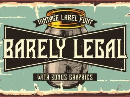 Barely legal Font