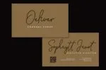 Barier Signature Font