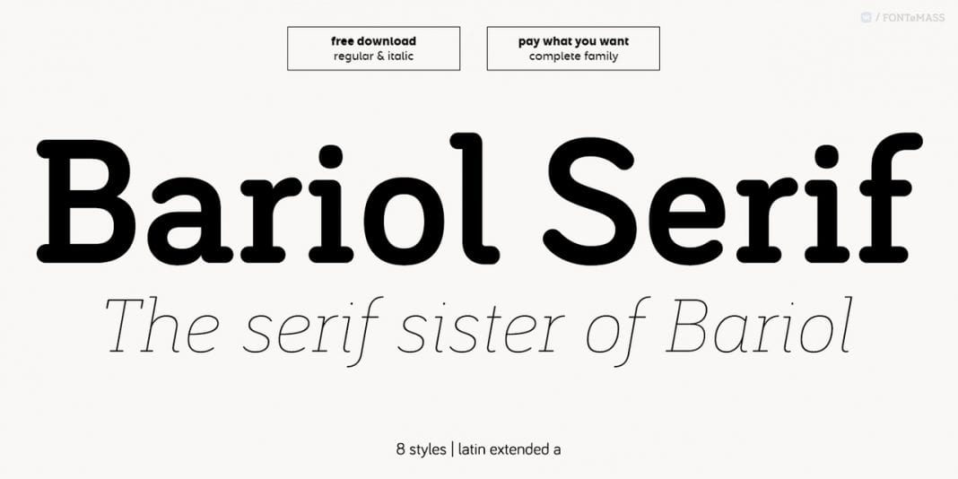 Bariol Serif Font