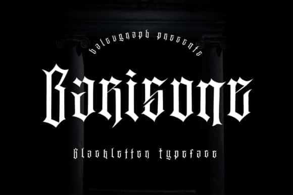 Barisone Font