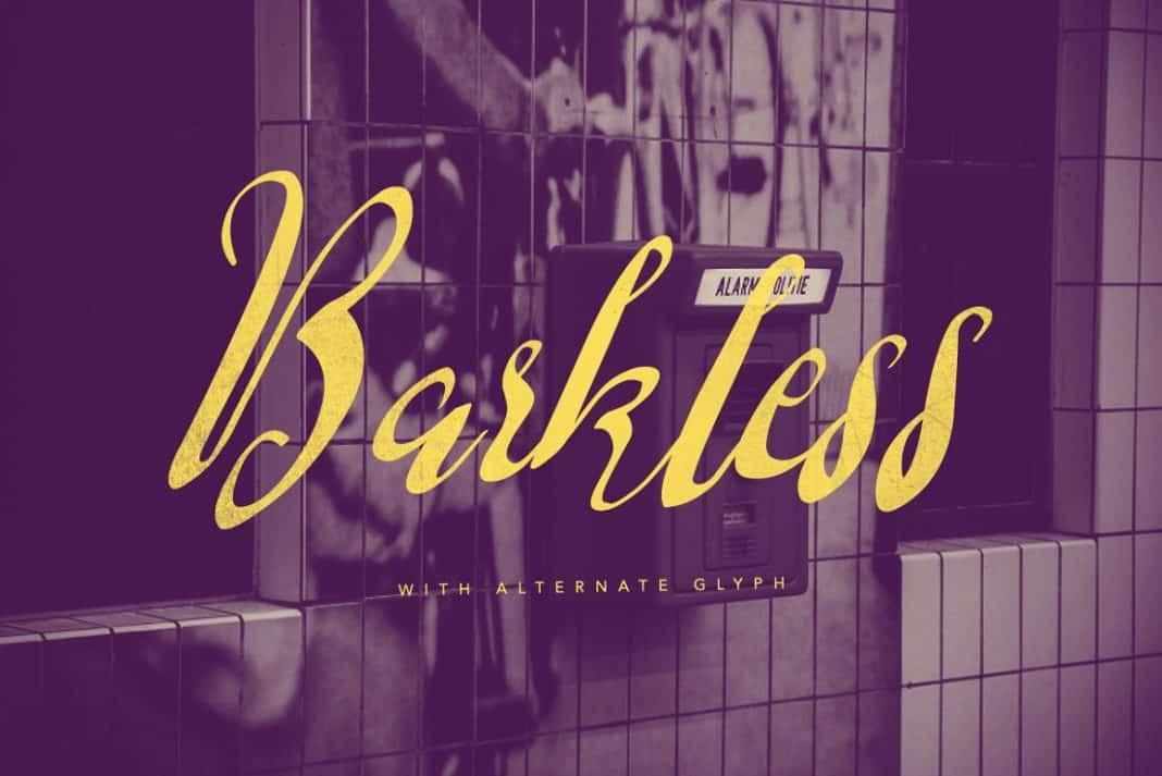 Barkless Font Barkless Font