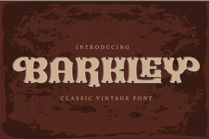 Barkley Classic Vintage Font