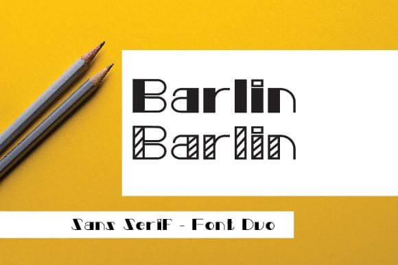 Barlin Font