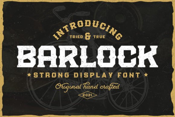 Barlock Font