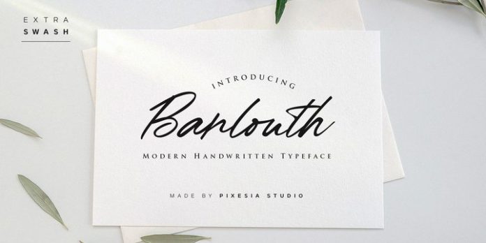 Barlouth Font