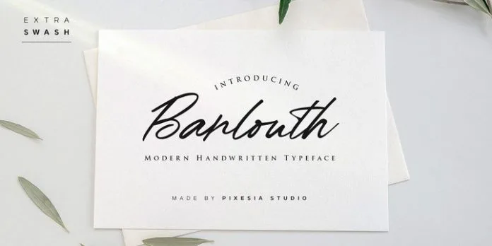Barlouth Font