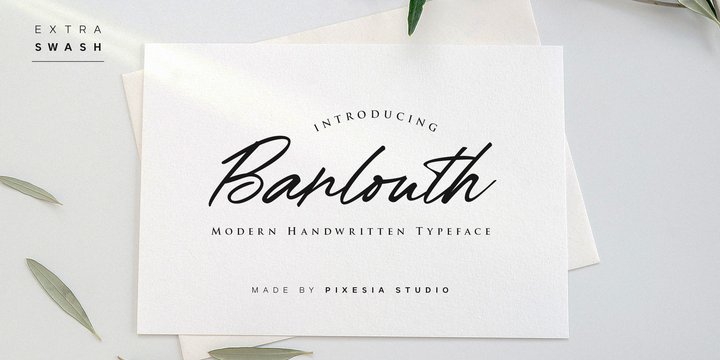 Barlouth Font