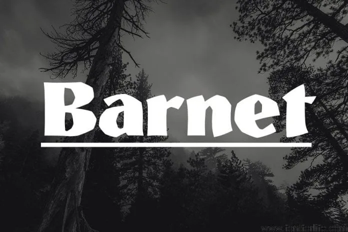 Barnet Display Font