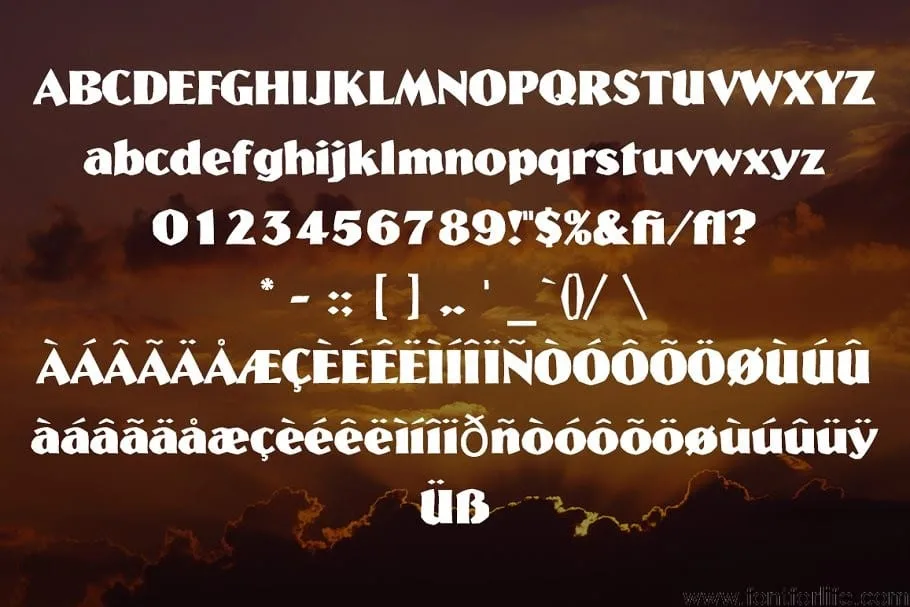 Barnet Display Font