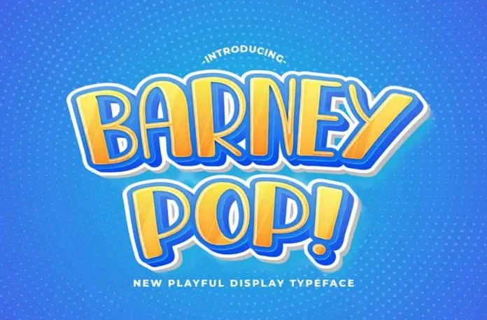 Barney Pop Font